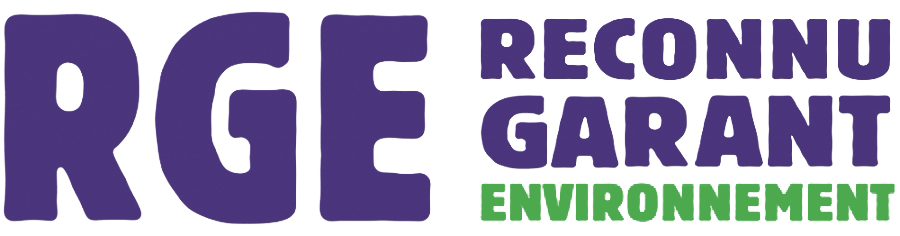 Logo certification RGE Reconnu garant de l'environnement
